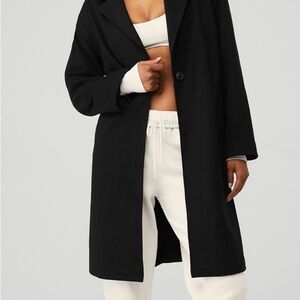 Alo Yoga - VIP BLAZER TRENCH - Black - Large - NWT